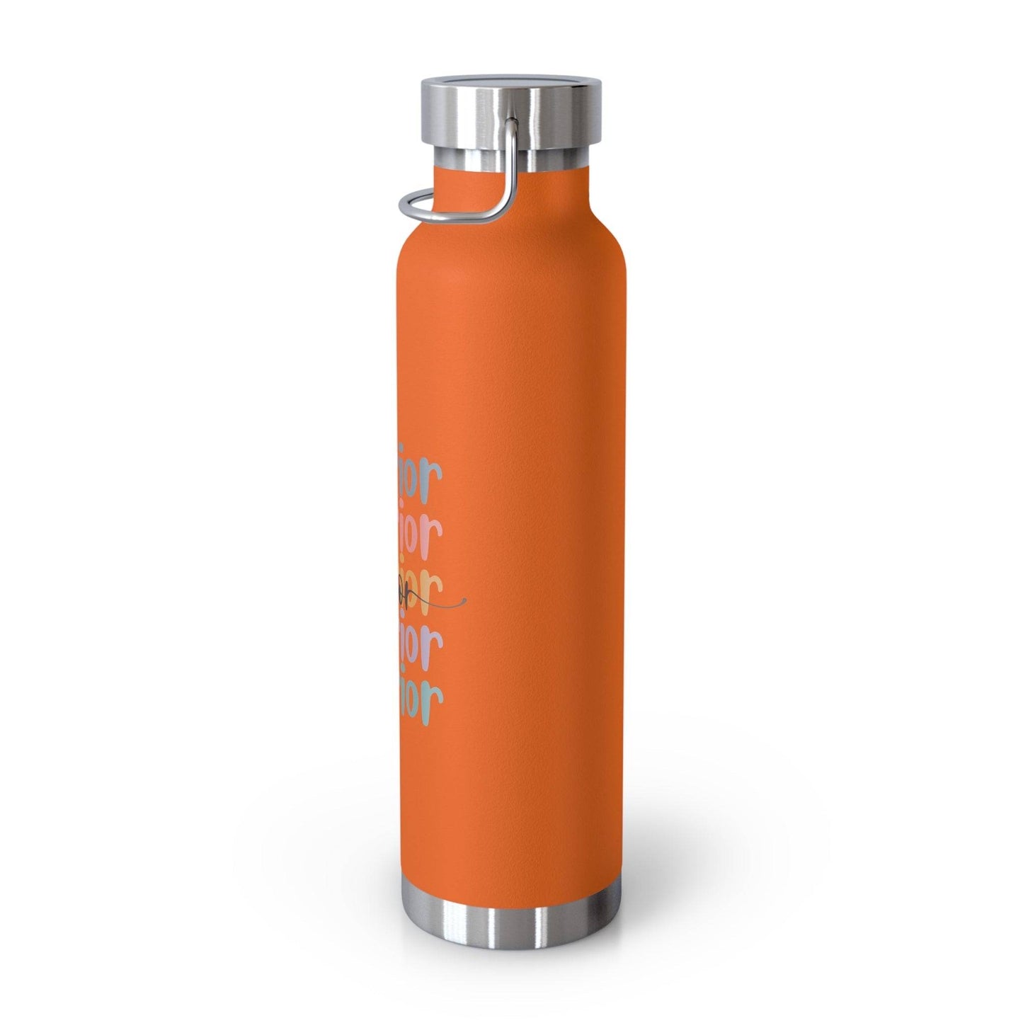 Warrior saying - Copper Vacuum Insulated Bottle, 22oz- Mug Daffodil & Alder