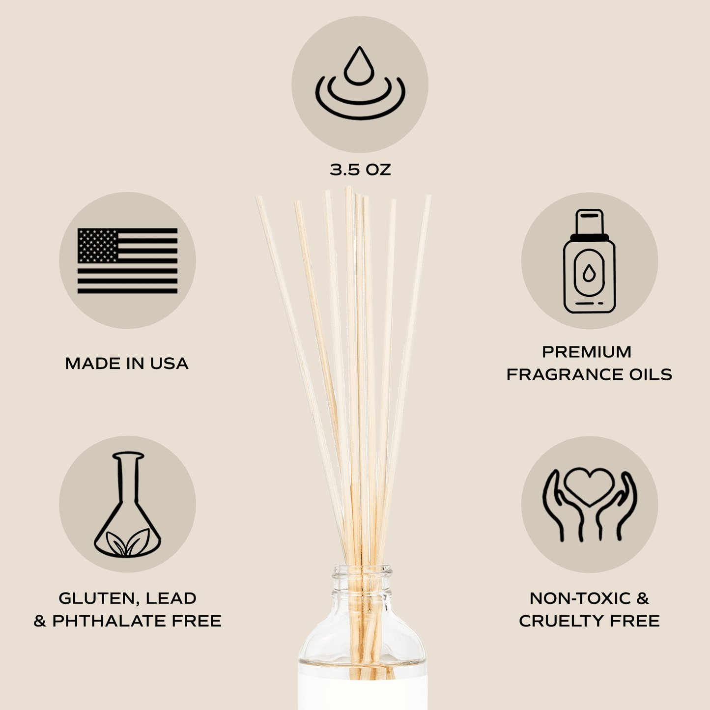 Relaxation Reed Diffuser - Gifts & Home Decor- Home & Decor Daffodil & Alder