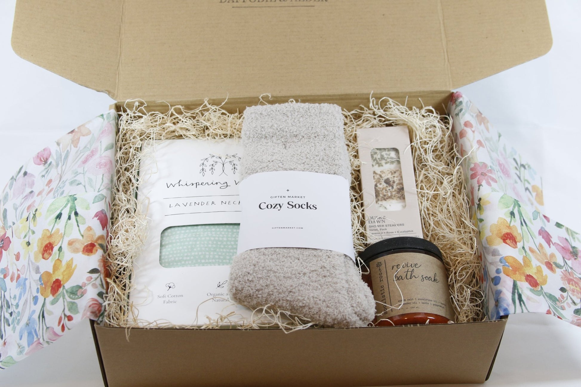 Calming Self - Care Gift Box - Gift Box Daffodil & Alder