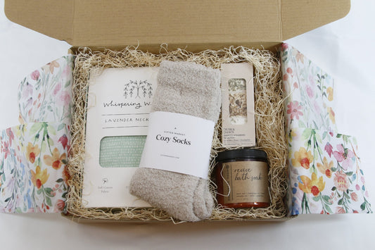 Calming Self - Care Gift Box - Gift Box Daffodil & Alder