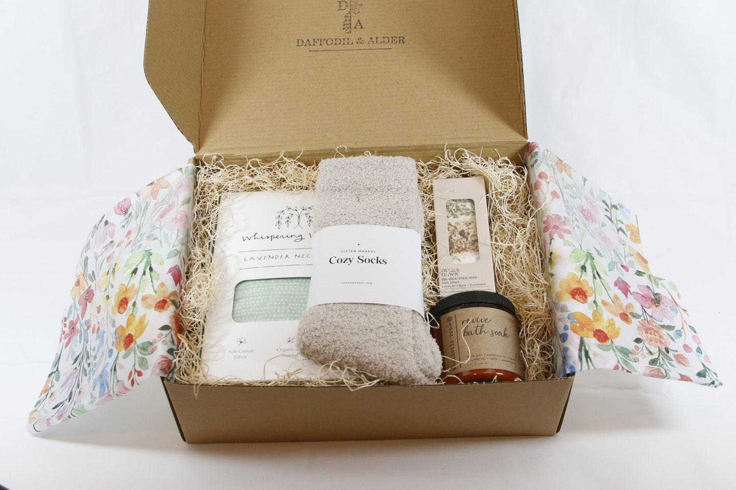 Calming Self - Care Gift Box - Gift Box Daffodil & Alder