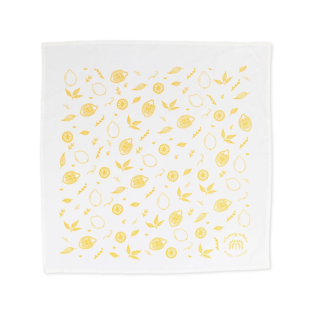 Citrus Tea Towel in Yellow- Gift Daffodil & Alder