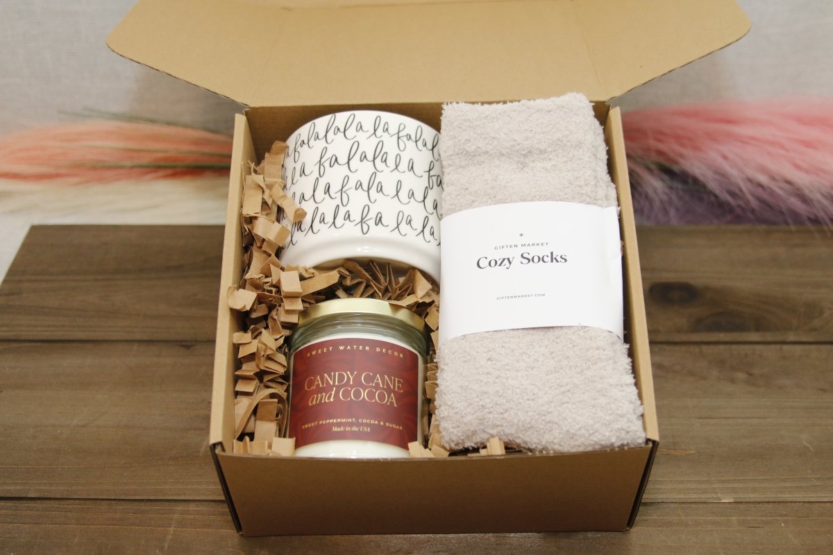 Cozy Holiday Cheer Gift Box - Gift Daffodil & Alder