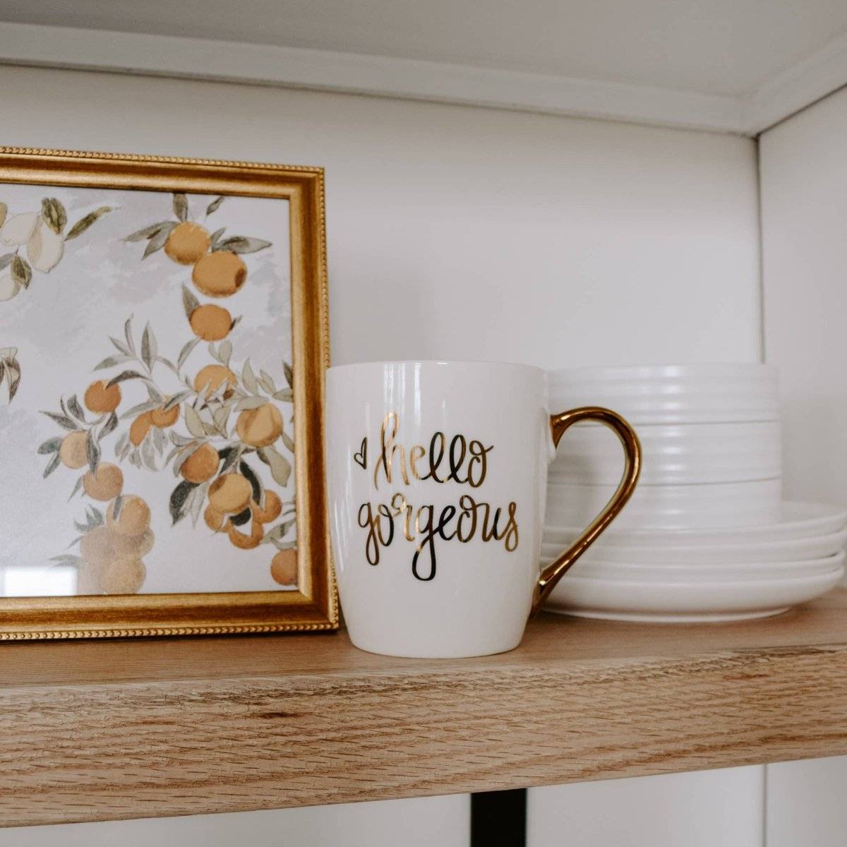 Hello Gorgeous Coffee Mug - Gifts & Home Decor- Gift Daffodil & Alder