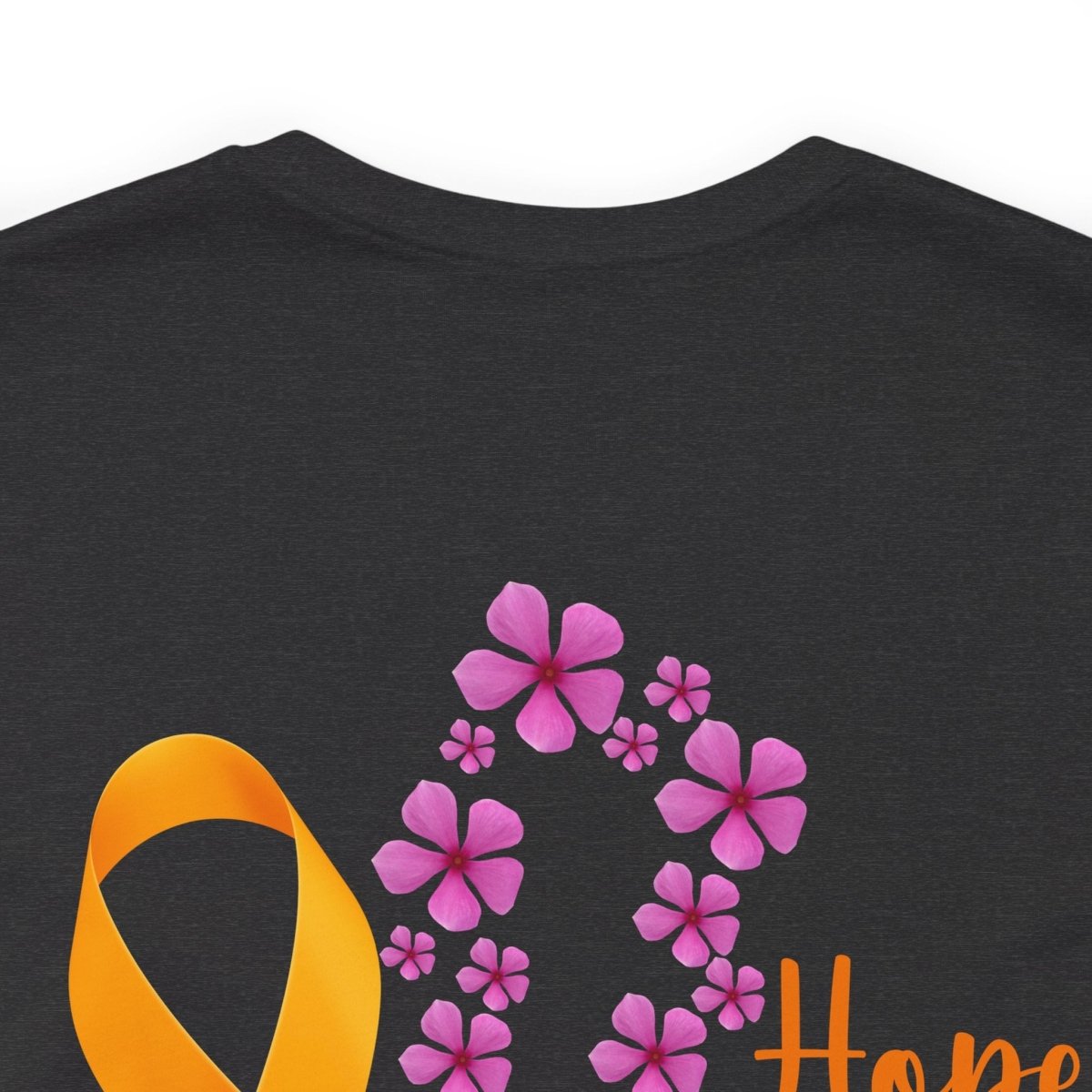 Hope for ALL Periwinkle & ALL Ribbons - Both Sides- T-Shirt Daffodil & Alder