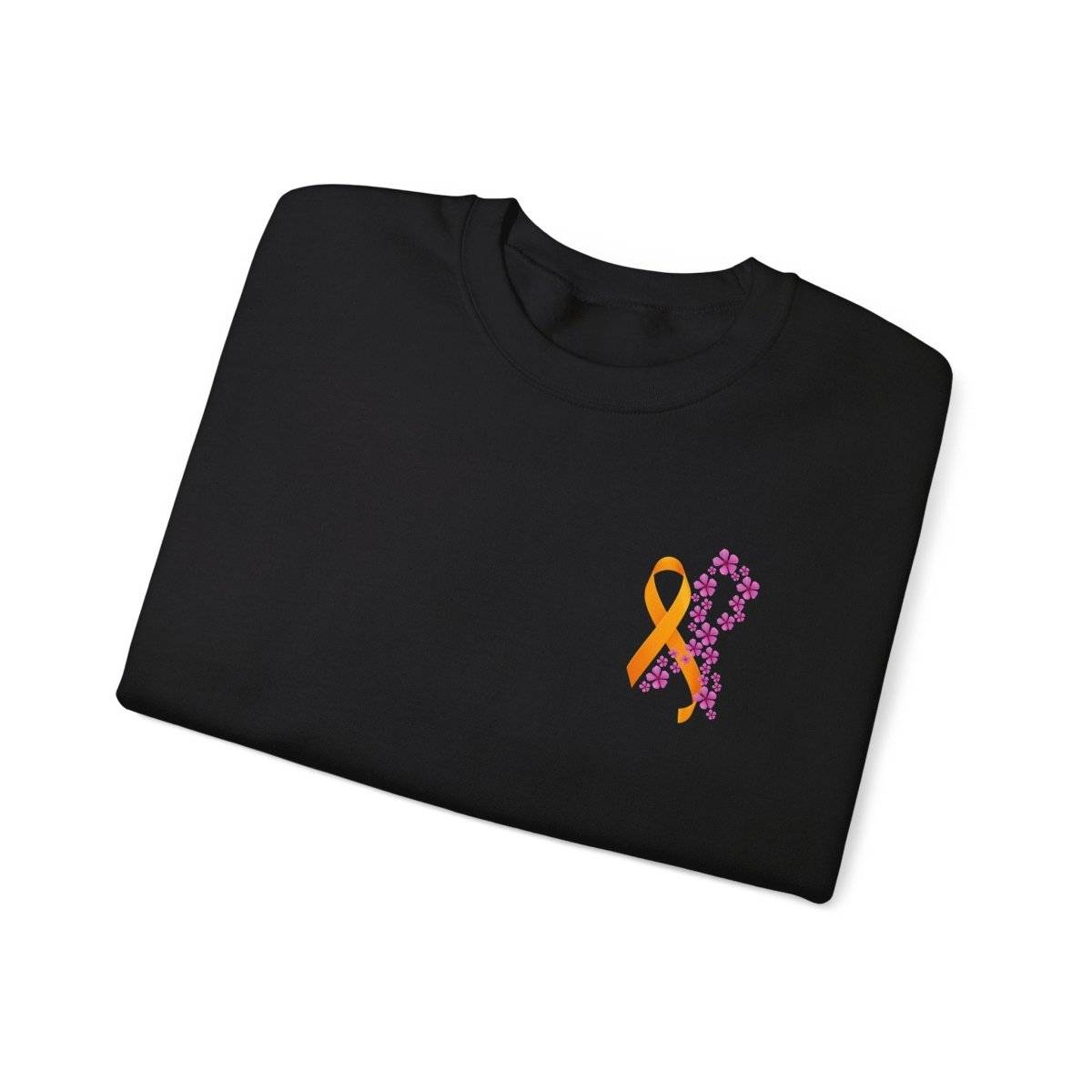 Hope for ALL Periwinkle & ALL Ribbons Crewneck- Sweatshirt Daffodil & Alder