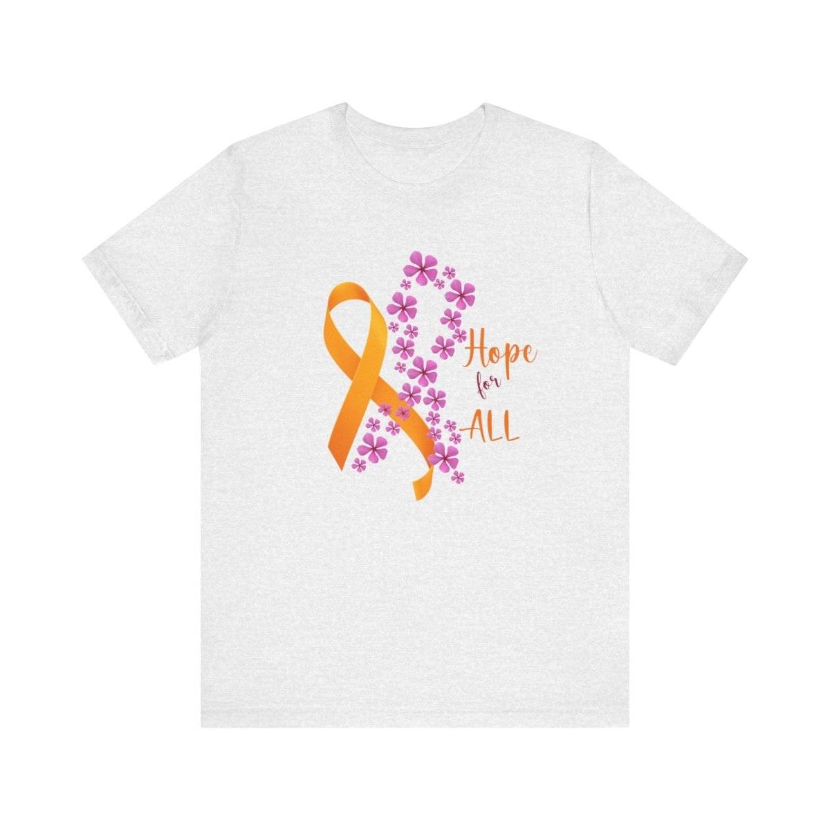 Hope for ALL Periwinkle & ALL Ribbons- T-Shirt Daffodil & Alder