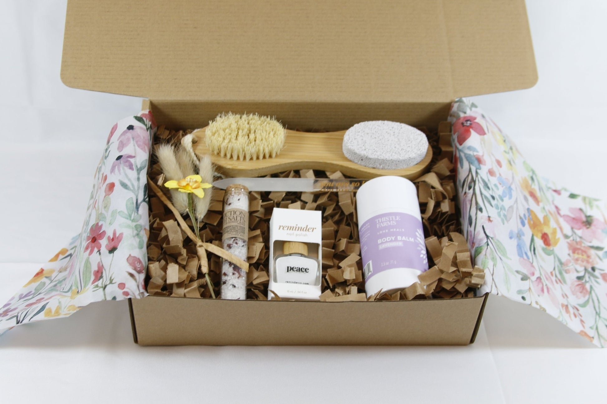 Inspire Peace Pedicure Gift Box - Gift Daffodil & Alder