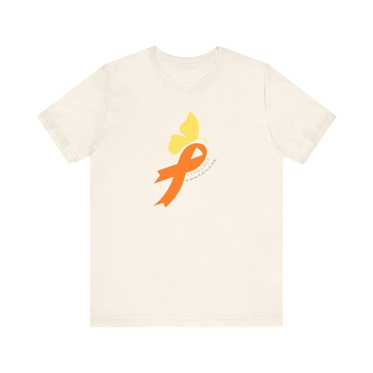 Leukemia Awareness Sweet Butterfly Tee- T-Shirt Daffodil & Alder