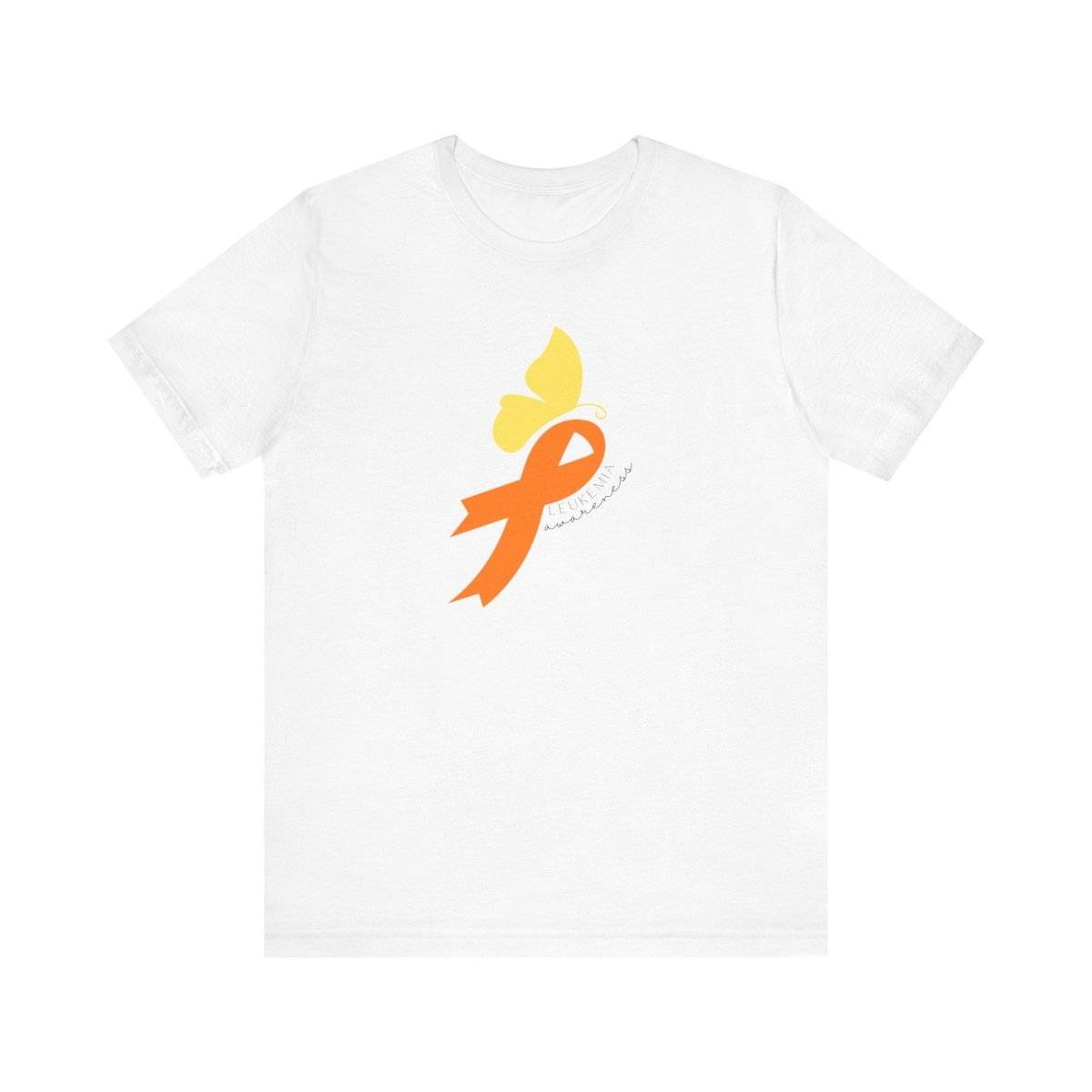 Leukemia Awareness Sweet Butterfly Tee- T-Shirt Daffodil & Alder