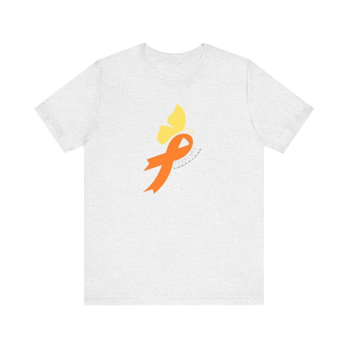 Leukemia Awareness Sweet Butterfly Tee- T-Shirt Daffodil & Alder