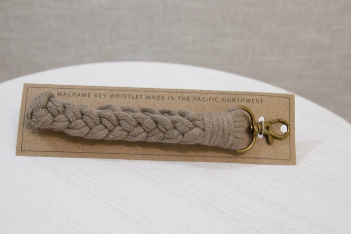 Macrame Key Wristlets - Neutrals Pack- Gift Daffodil & Alder