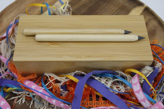 Never Ending Bamboo Pencil | Stationery Bestseller- Gift Daffodil & Alder