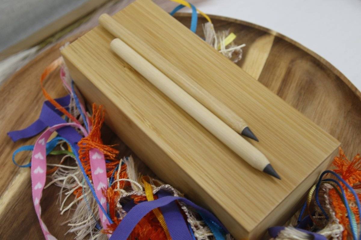 Never Ending Bamboo Pencil | Stationery Bestseller- Gift Daffodil & Alder