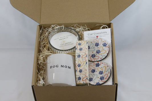 Paws & Tranquility: Dog Mom Essentials Gift Box - Gift Box Daffodil & Alder