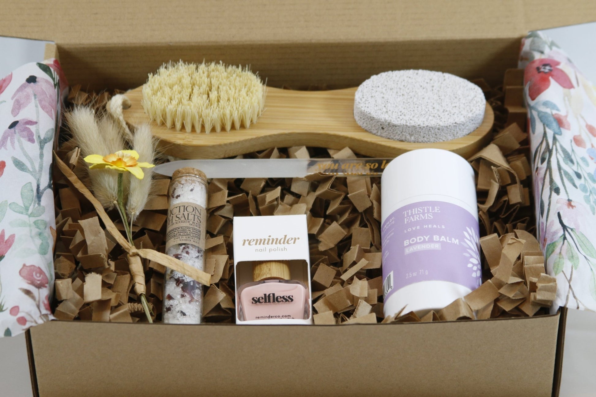 Perfect Peach Selfless Pedicure Gift Box - Gift Daffodil & Alder