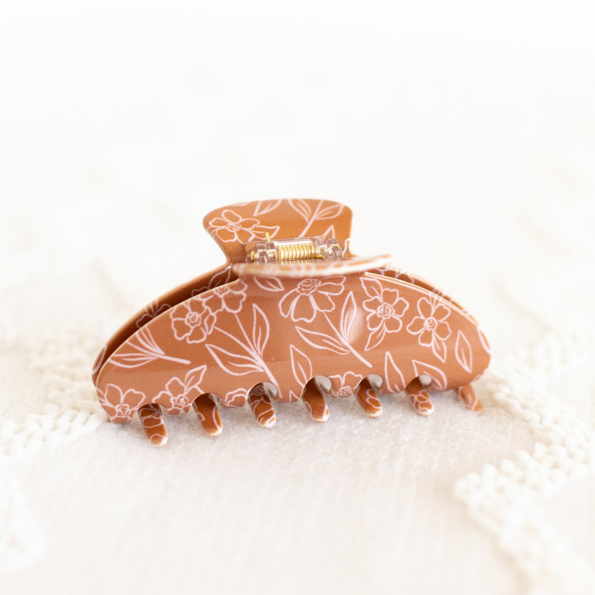 Terracotta Claw Clip - Gift Accessory Daffodil & Alder