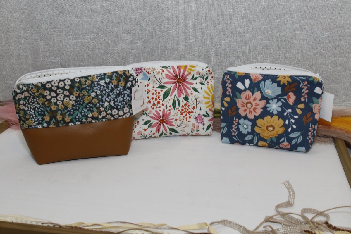 Wildflower Cosmetic and Toiletry Pouch - Accessories Daffodil & Alder