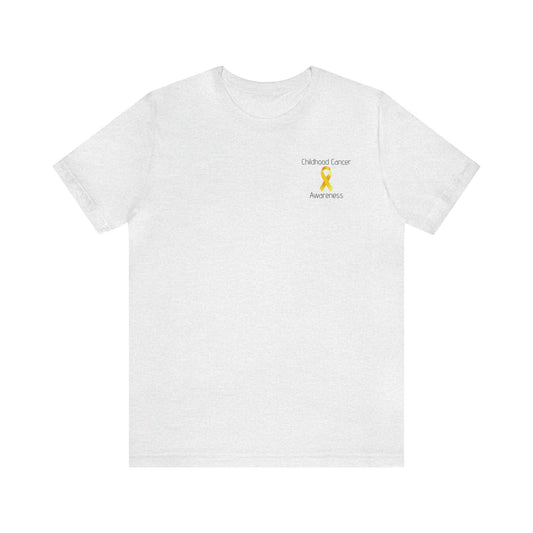 Childhood Cancer Awareness - Comfy Tee- T-Shirt Daffodil & Alder