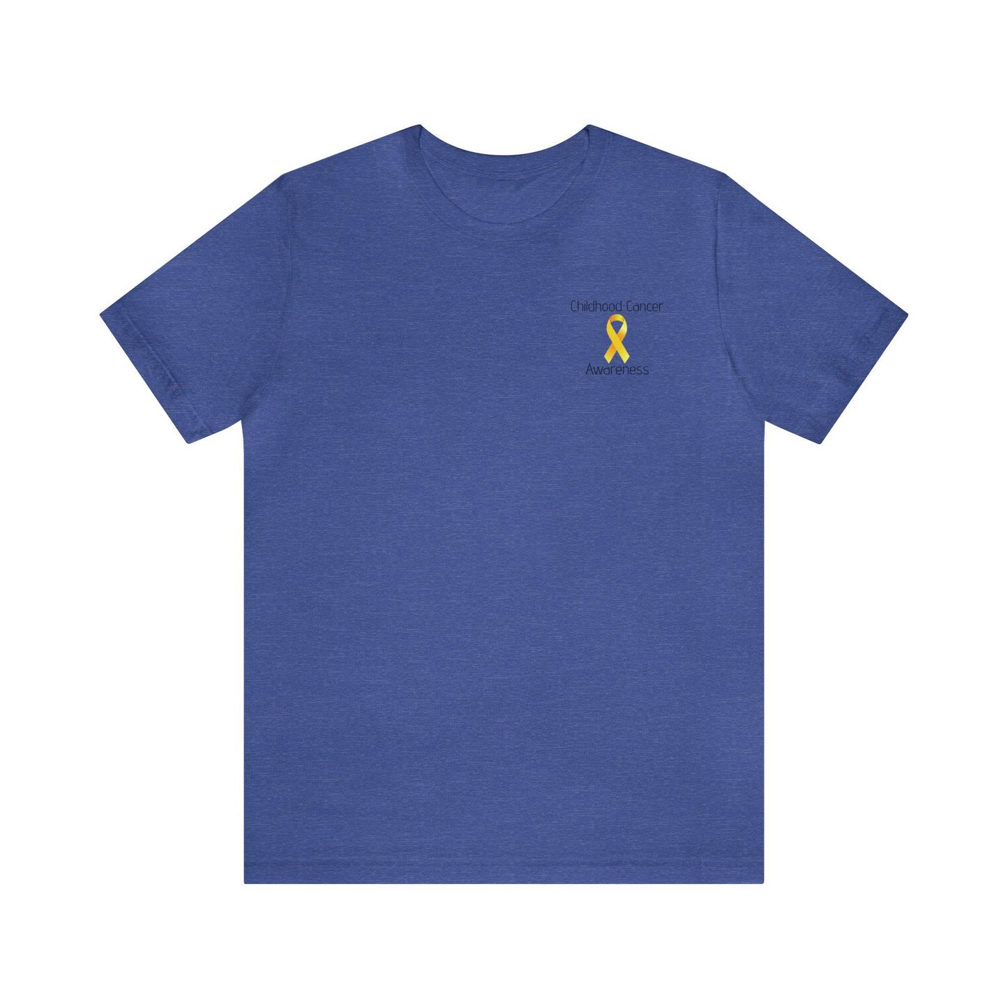 Childhood Cancer Awareness - Comfy Tee- T-Shirt Daffodil & Alder