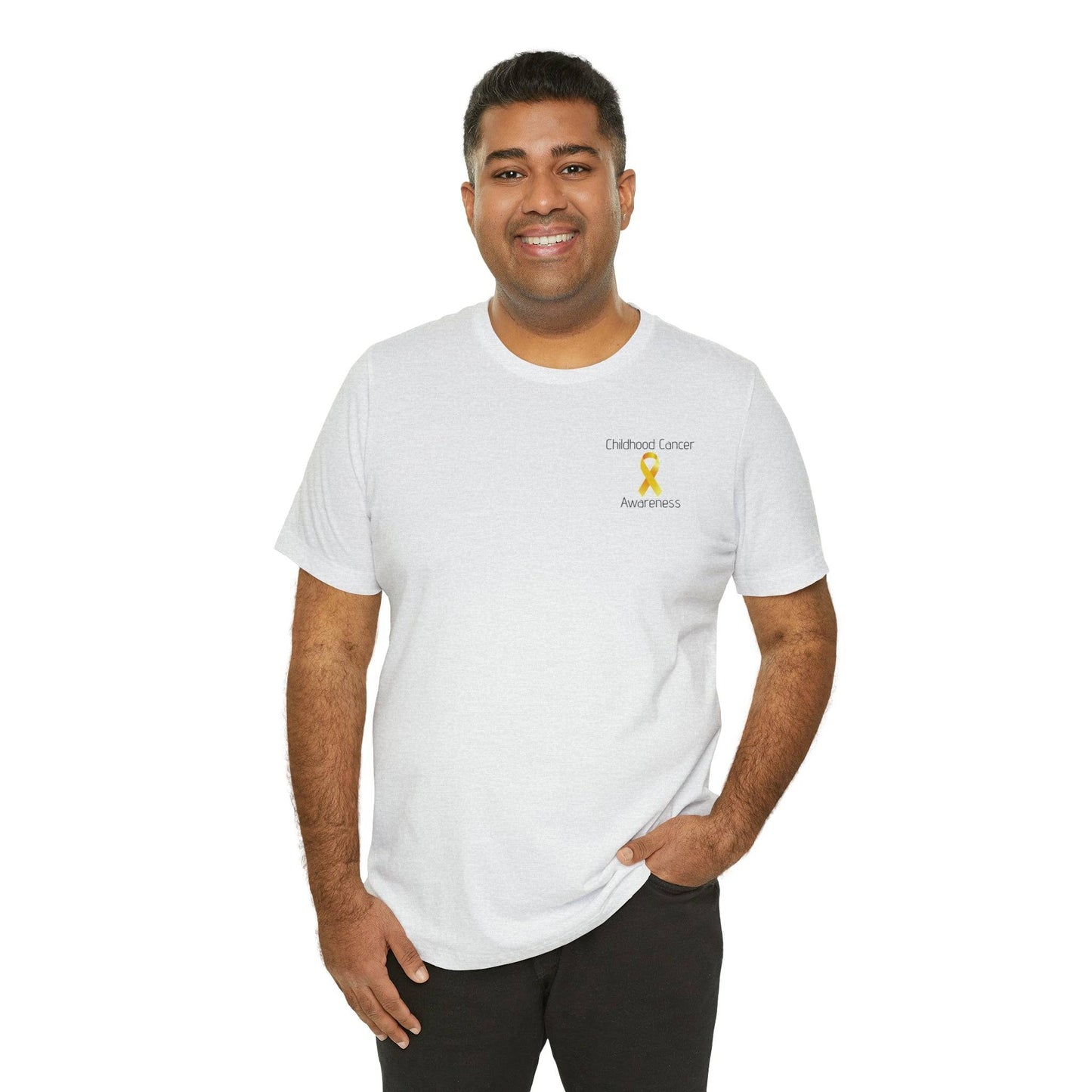 Childhood Cancer Awareness - Comfy Tee- T-Shirt Daffodil & Alder