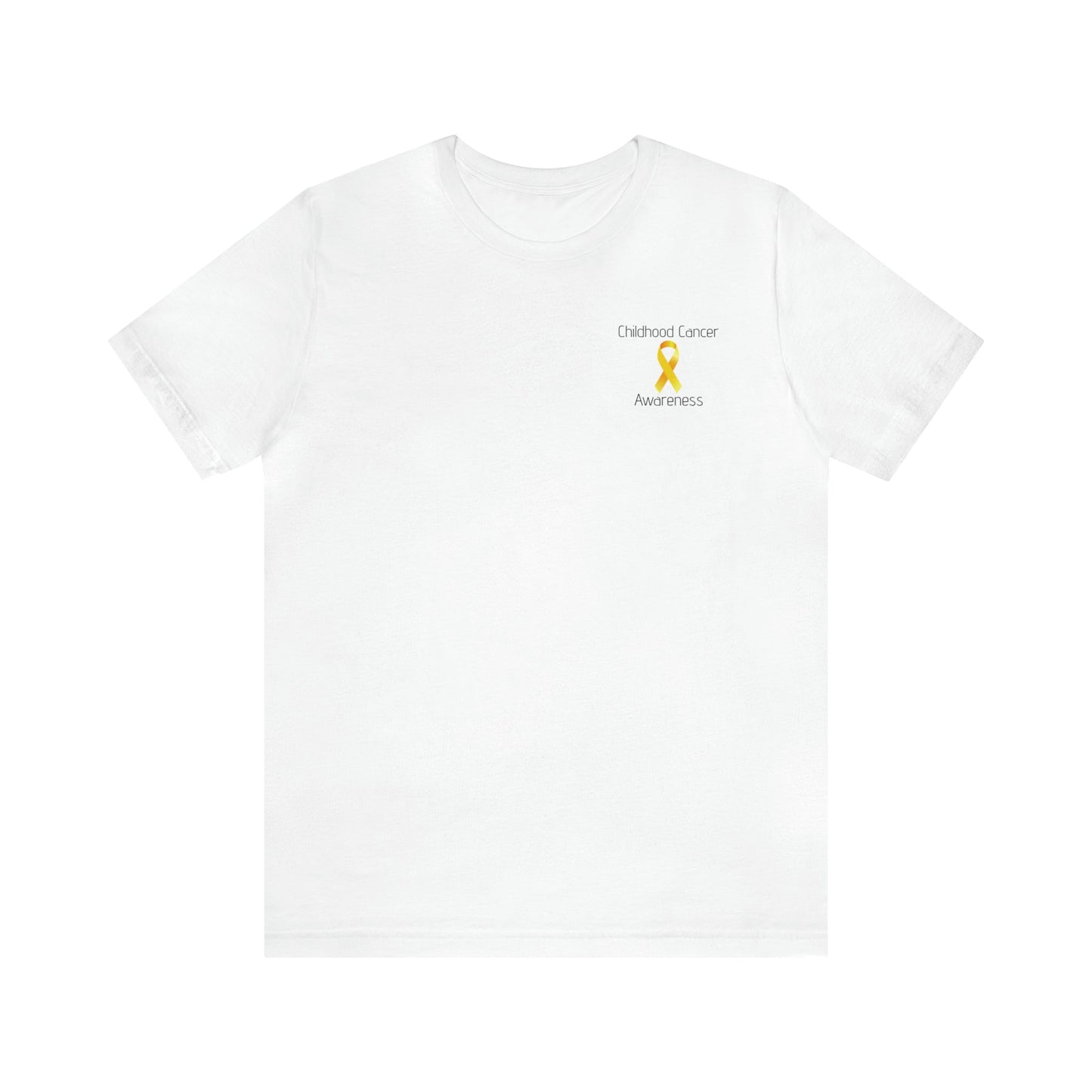 Childhood Cancer Awareness - Comfy Tee- T-Shirt Daffodil & Alder