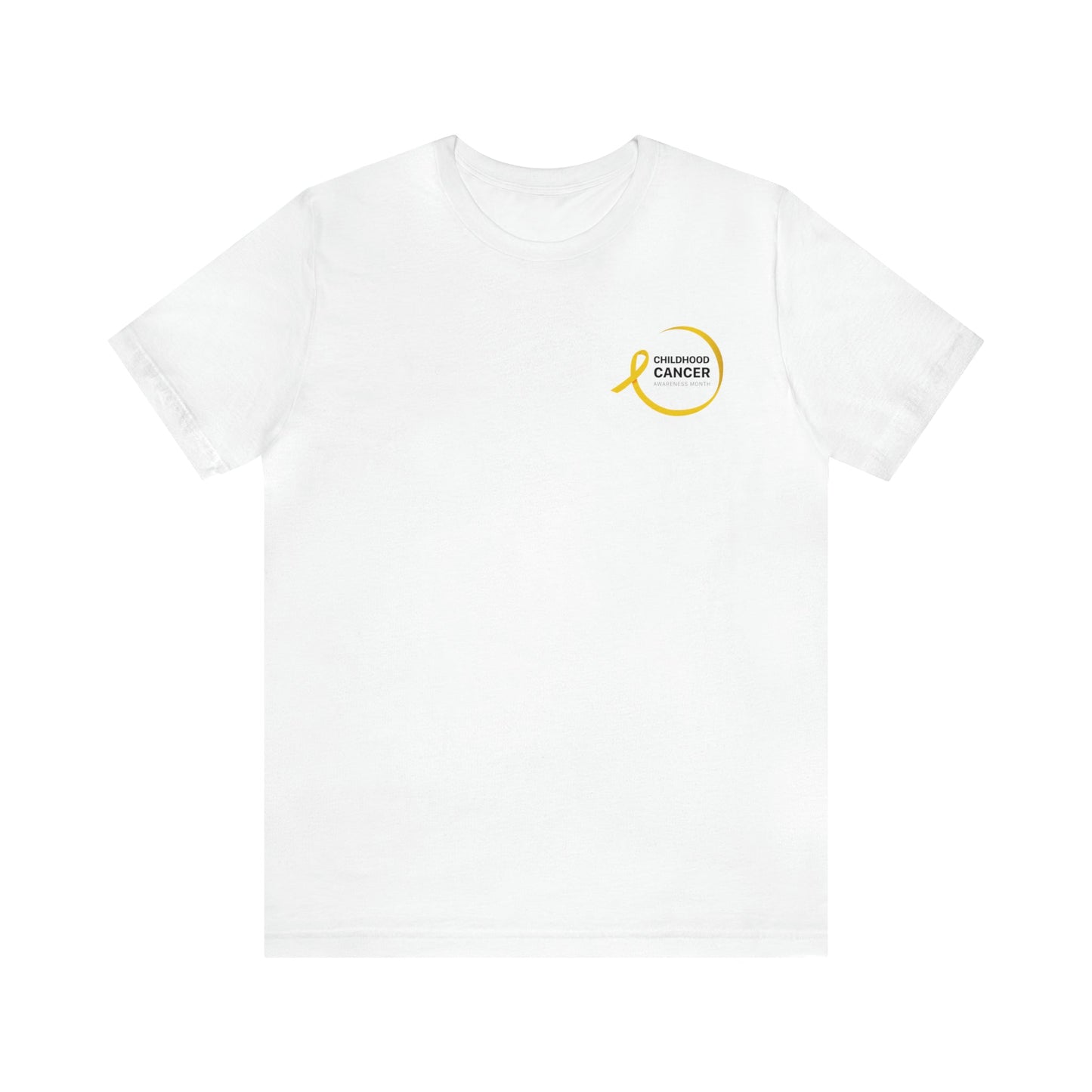 Childhood Cancer Awareness MTH - Comfy Tee- T-Shirt Daffodil & Alder