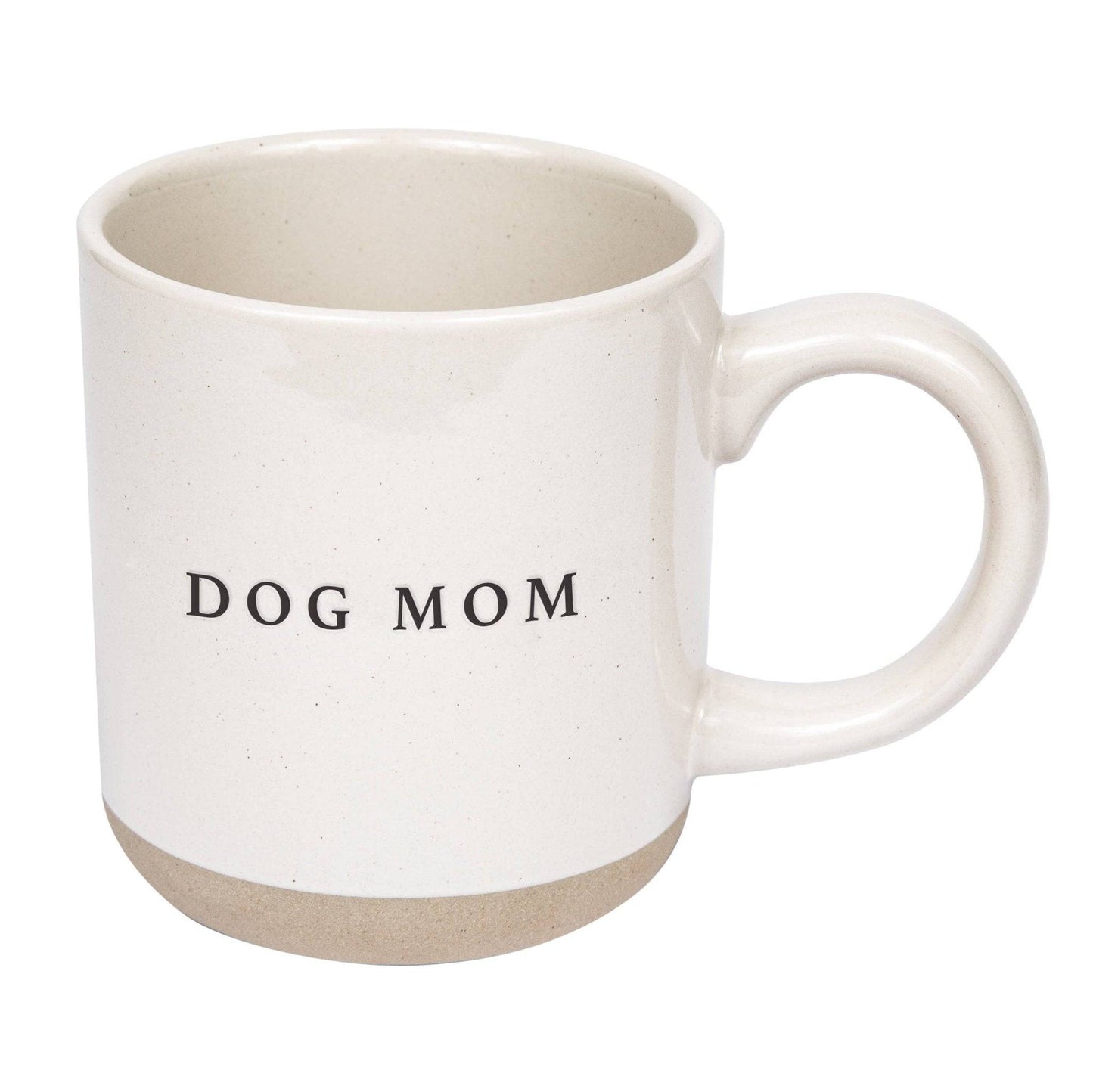 Dog Mom Stoneware Coffee Mug - Gifts & Home Decor- Daffodil & Alder
