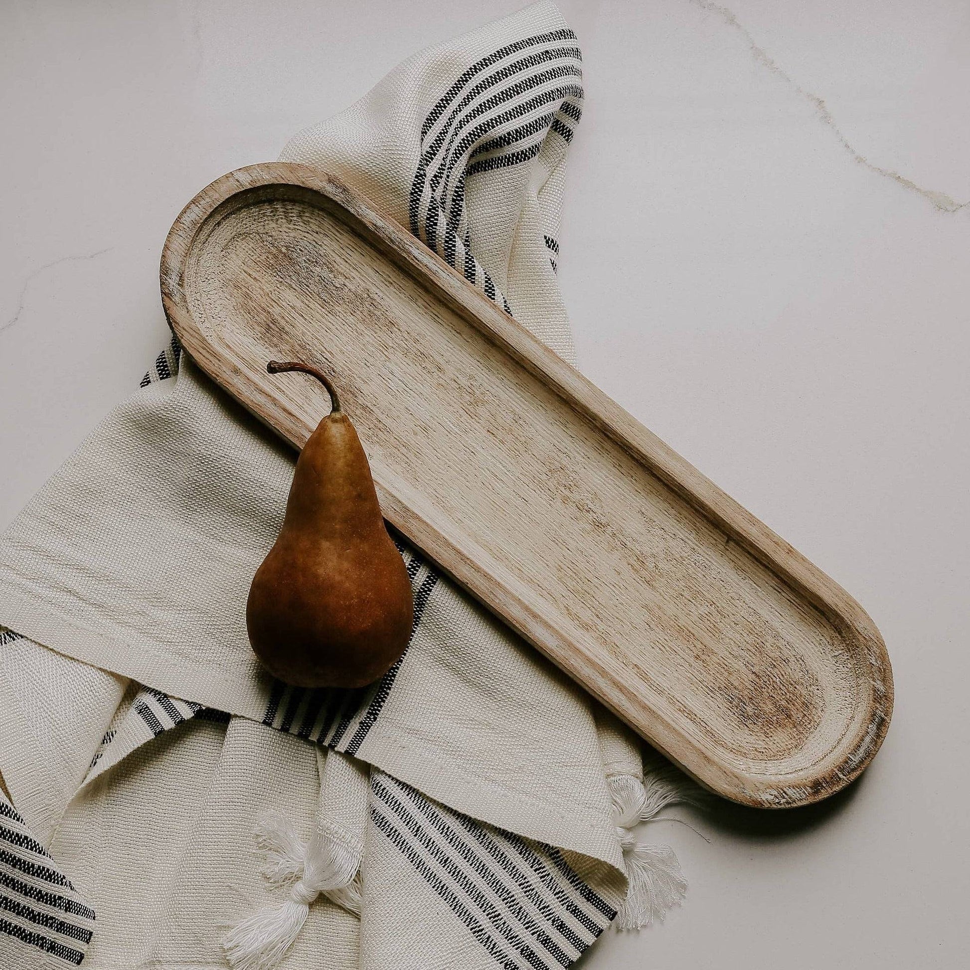 Large Rustic Wood Tray - Home Decor & Gifts- Daffodil & Alder