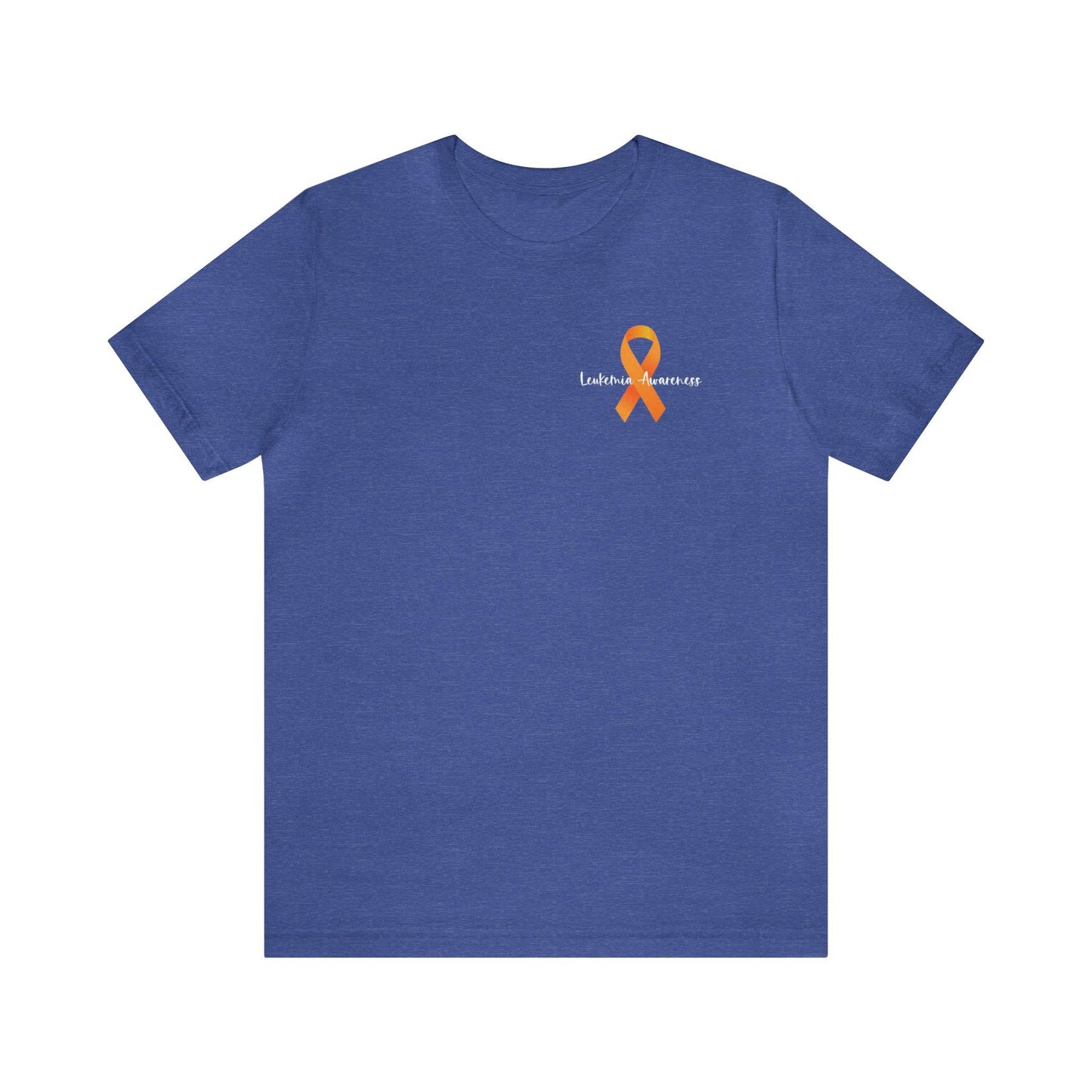 Leukemia Awareness - Unisex Jersey Short Sleeve Tee- T-Shirt Daffodil & Alder