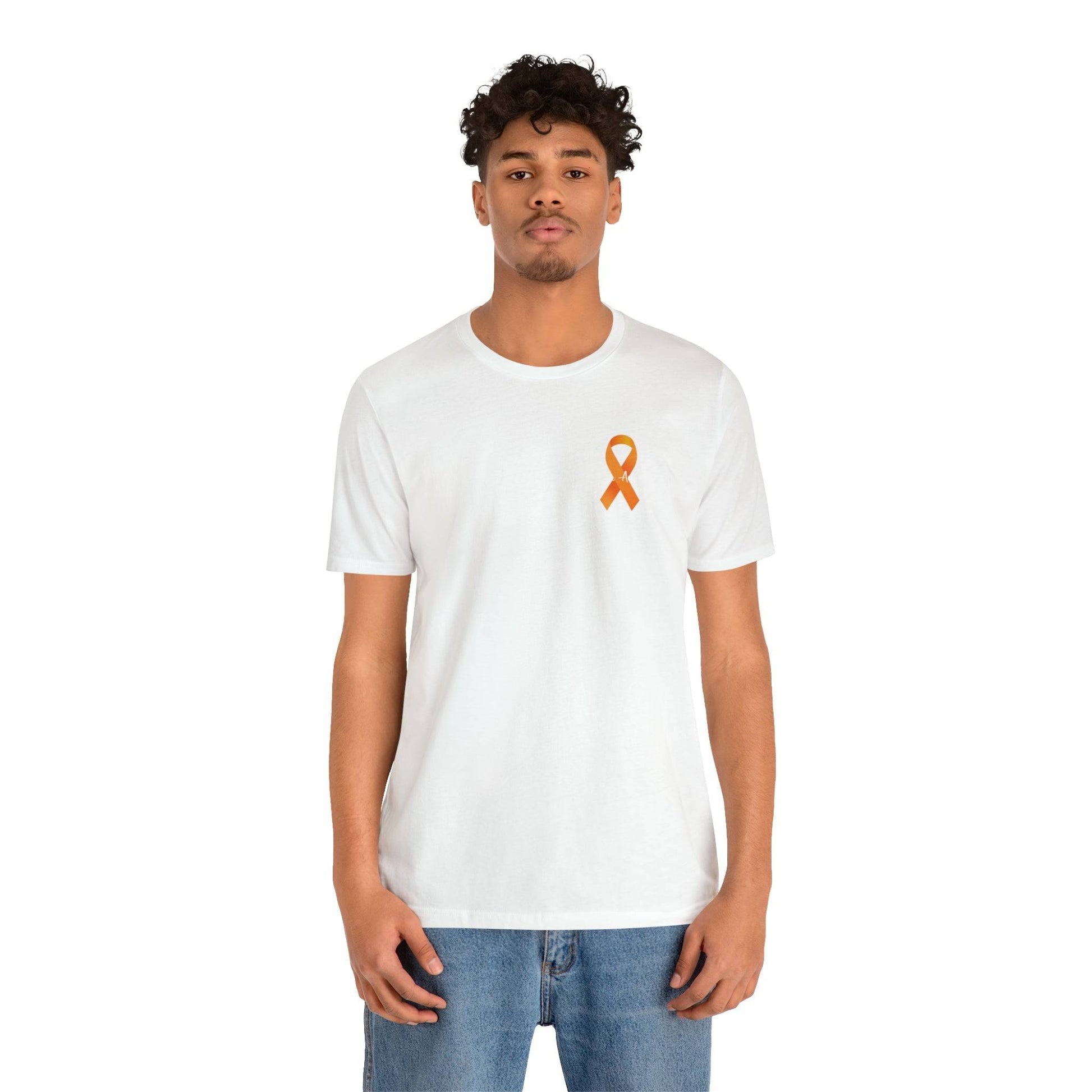 Leukemia Awareness - Unisex Jersey Short Sleeve Tee- T-Shirt Daffodil & Alder