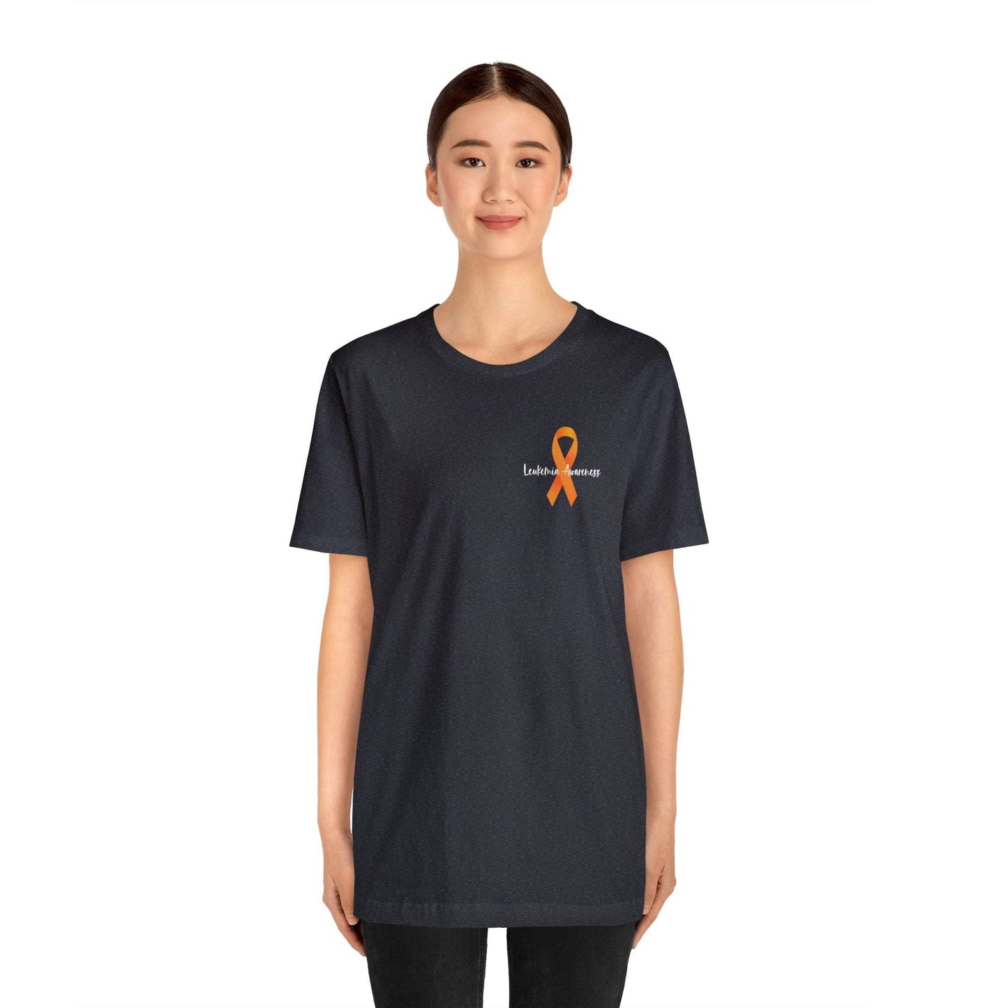 Leukemia Awareness - Unisex Jersey Short Sleeve Tee- T-Shirt Daffodil & Alder