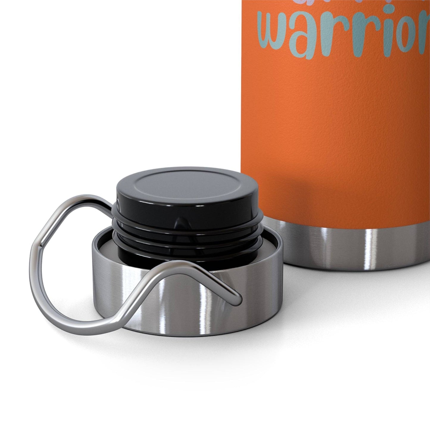 Warrior saying - Copper Vacuum Insulated Bottle, 22oz- Mug Daffodil & Alder